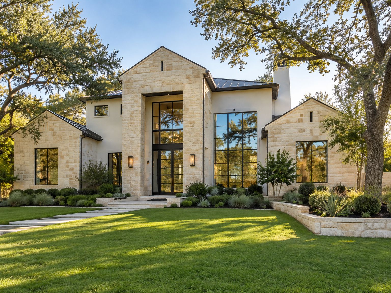 Beautiful Austin home with sparkling clean windows