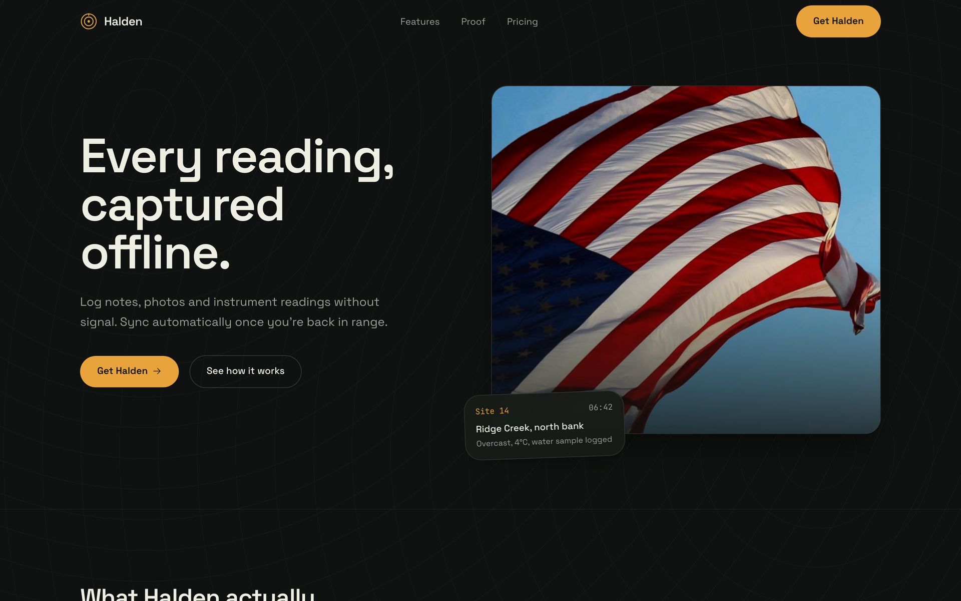 A page built by the Design taste frontend design skill