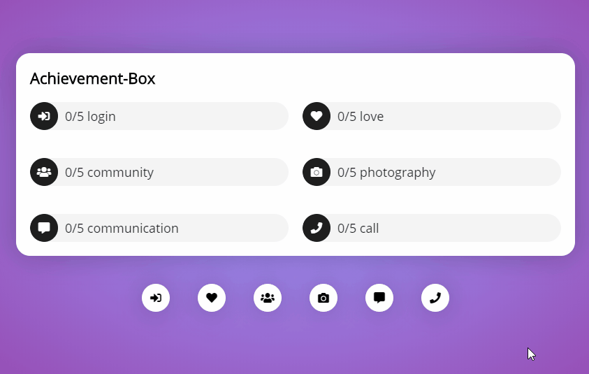 JavaScript Progress Bars - 🙌 Multiple interactive progress bar elements