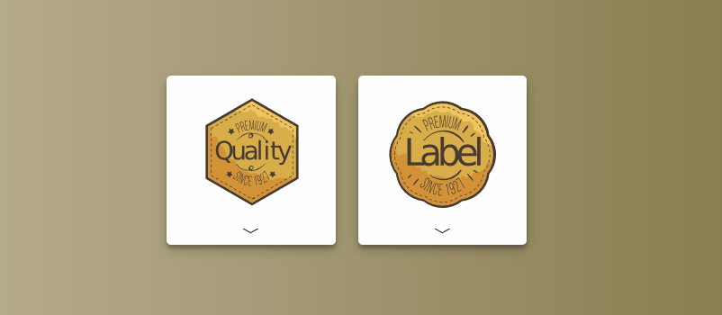 CSS Cards - Expand/collapse cards with figure cut text