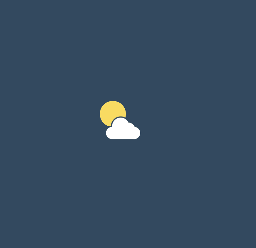 CSS Weather Icons - CSS3 animated weather icons