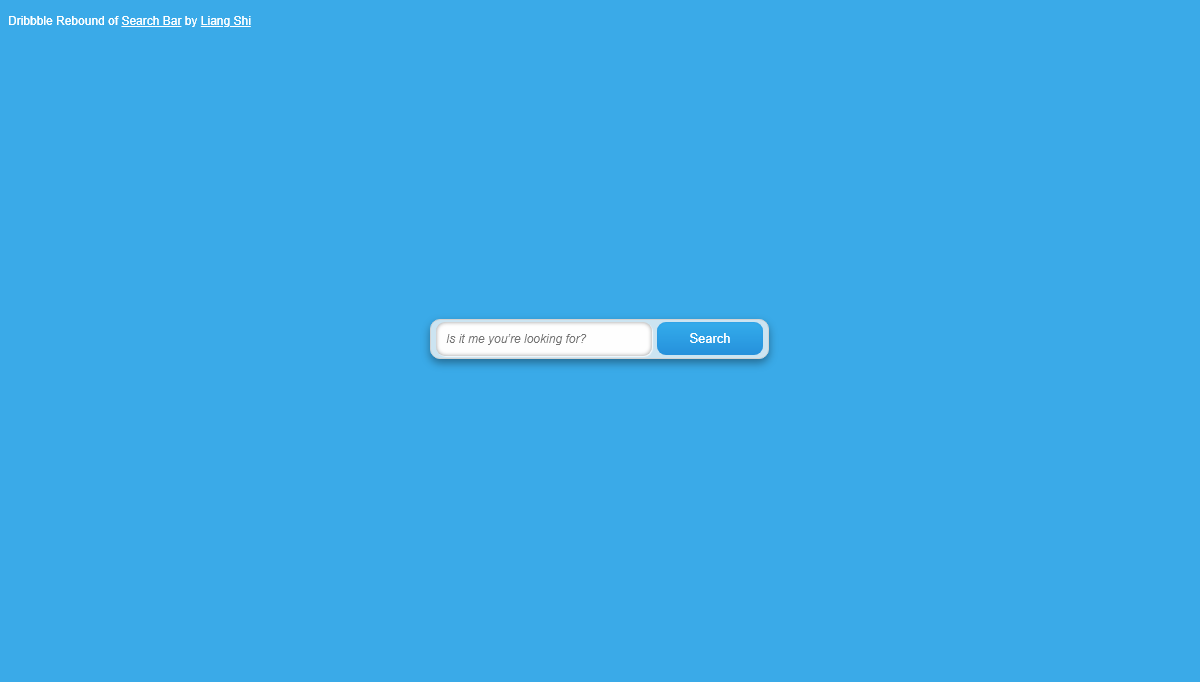 CSS Search Boxes - Search Bar