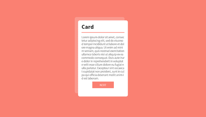 CSS Cards - Card