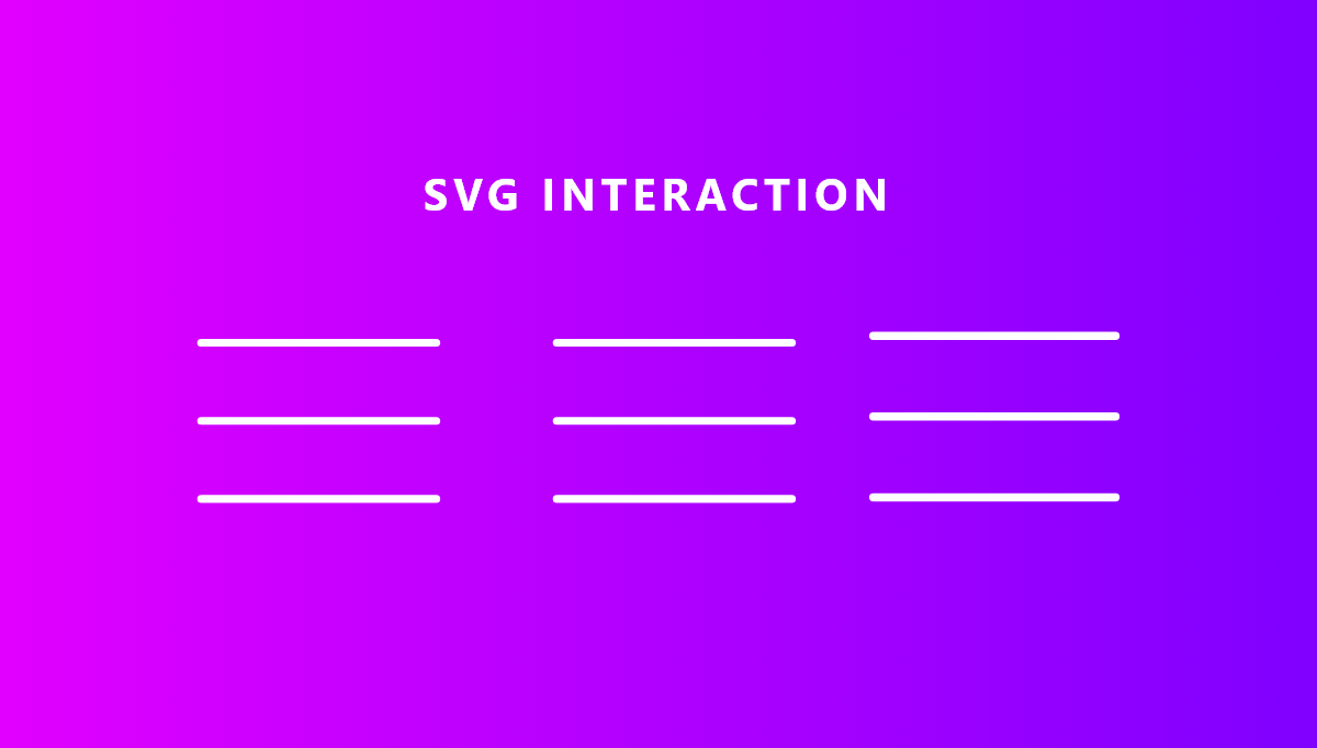 CSS Animation Libraries - SVG Interaction (Menu To Left Arrow)