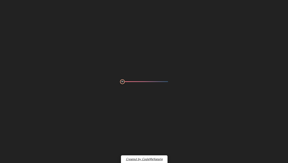 CSS Range Sliders - Pure CSS - classy slider