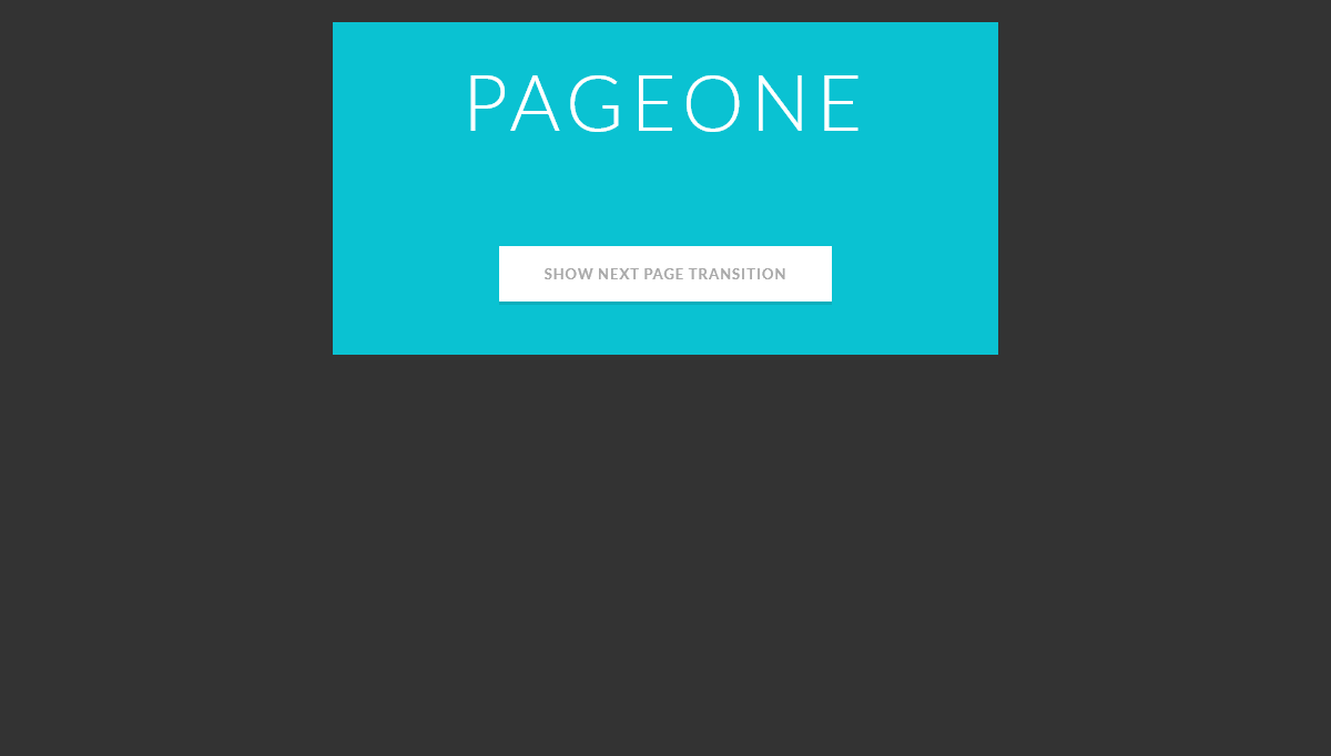 CSS Page Transitions - CSS Page Transitions