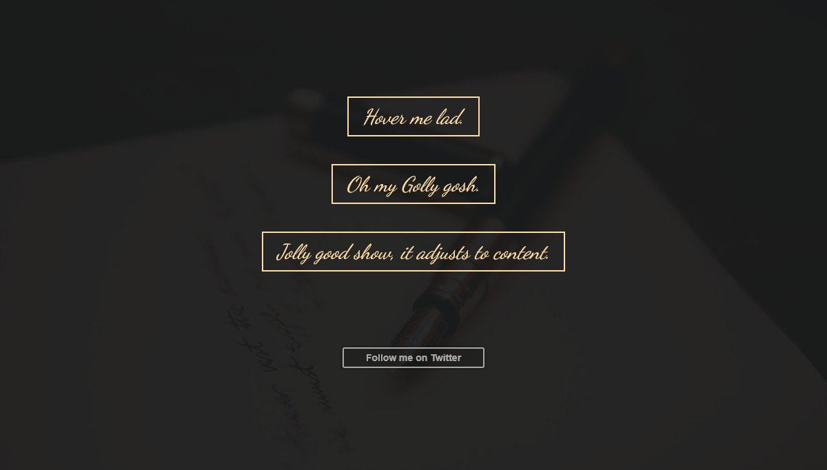 CSS Buttons - Fancy Button Menu