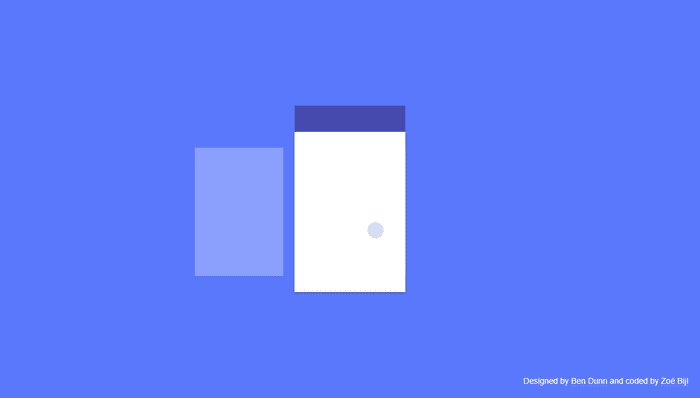 CSS Animation Examples - Card Swipe Animation Material Design