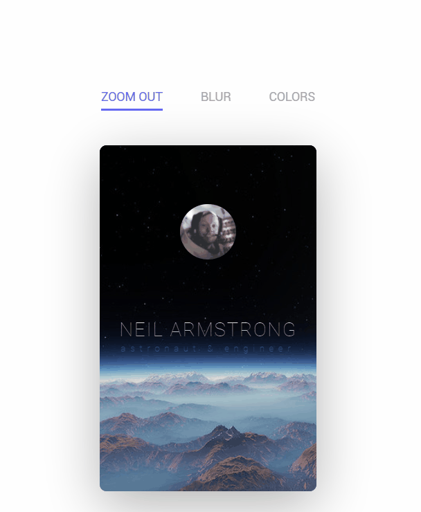 CSS Cards - Card animation