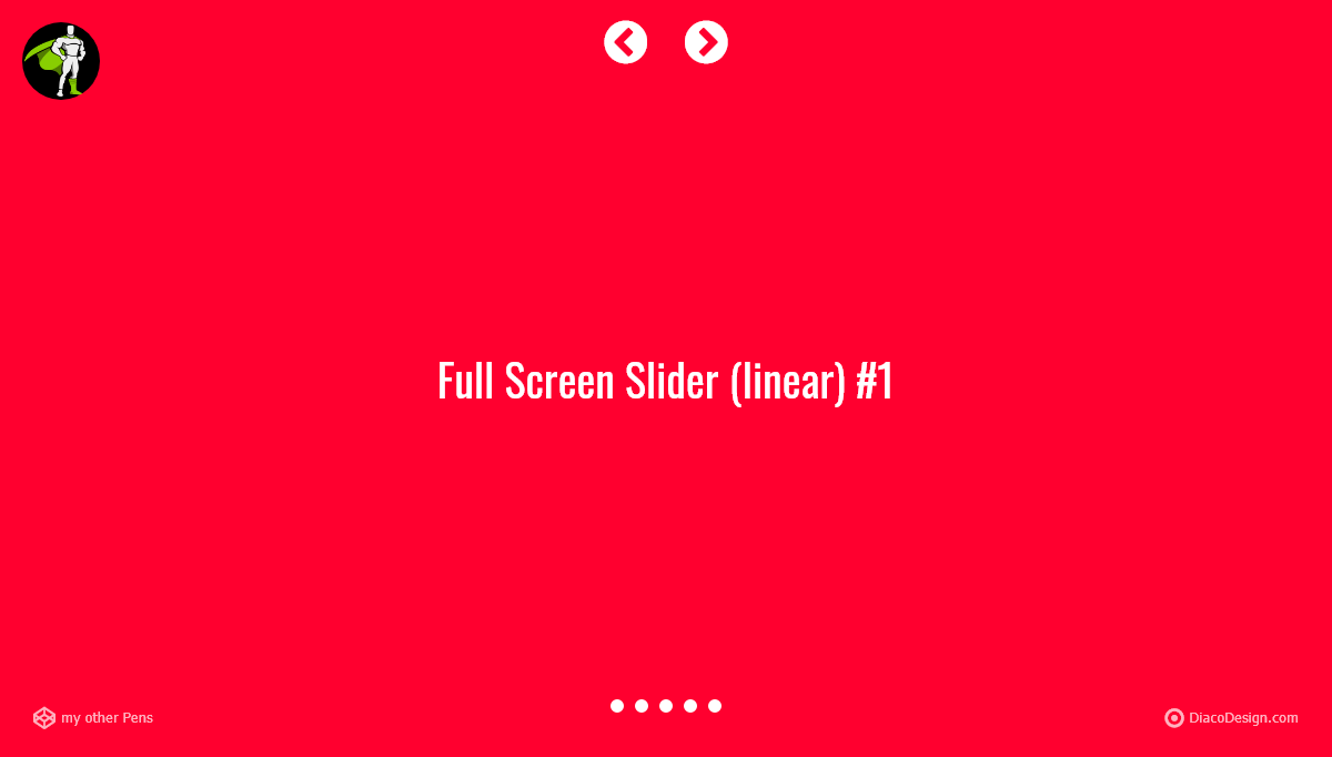 CSS Sliders - Full-Screen Slider ( GSAP Timeline )