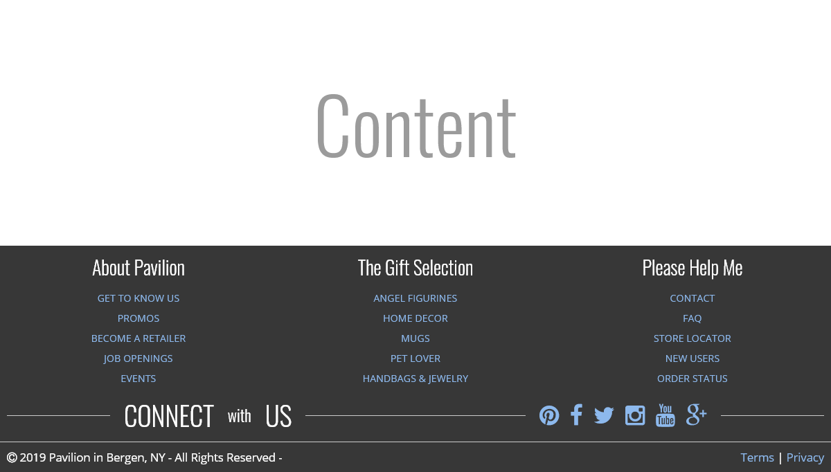 CSS Headers and Footers - Responsive & clean footer design