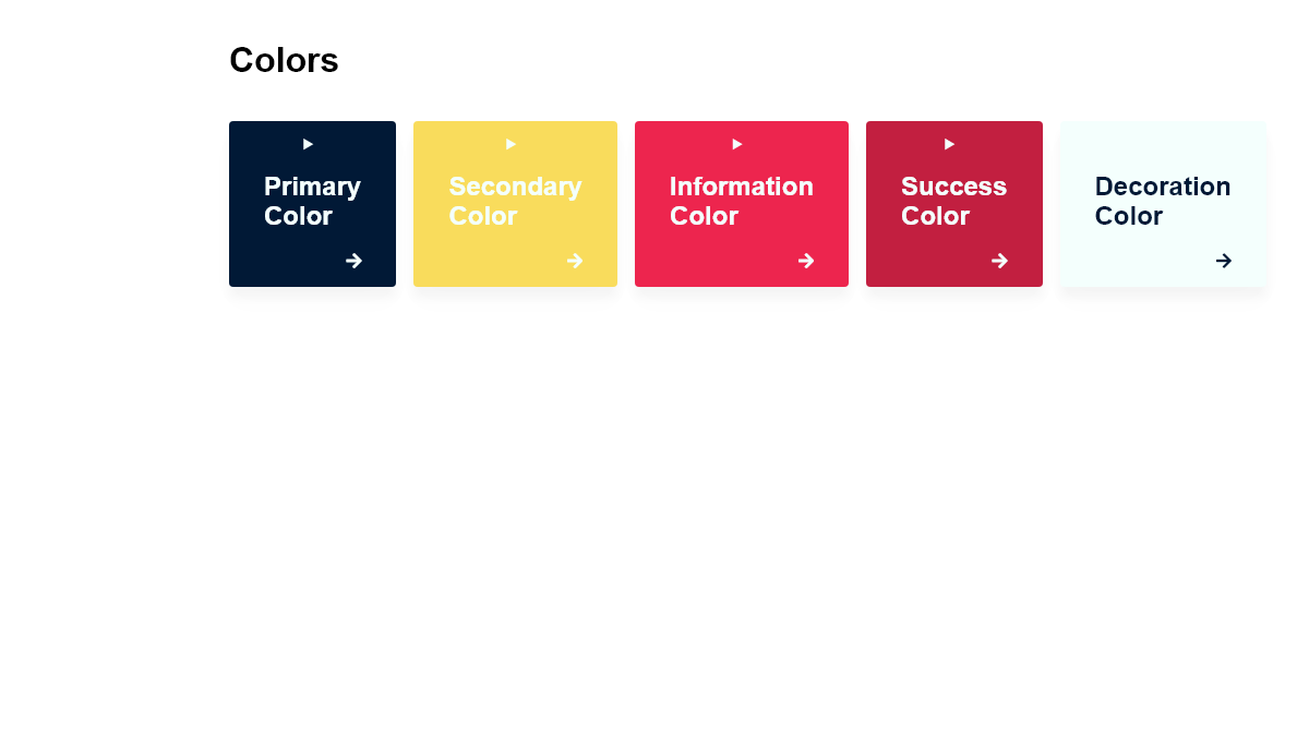 CSS Color Palettes - Color palette with css custom properties