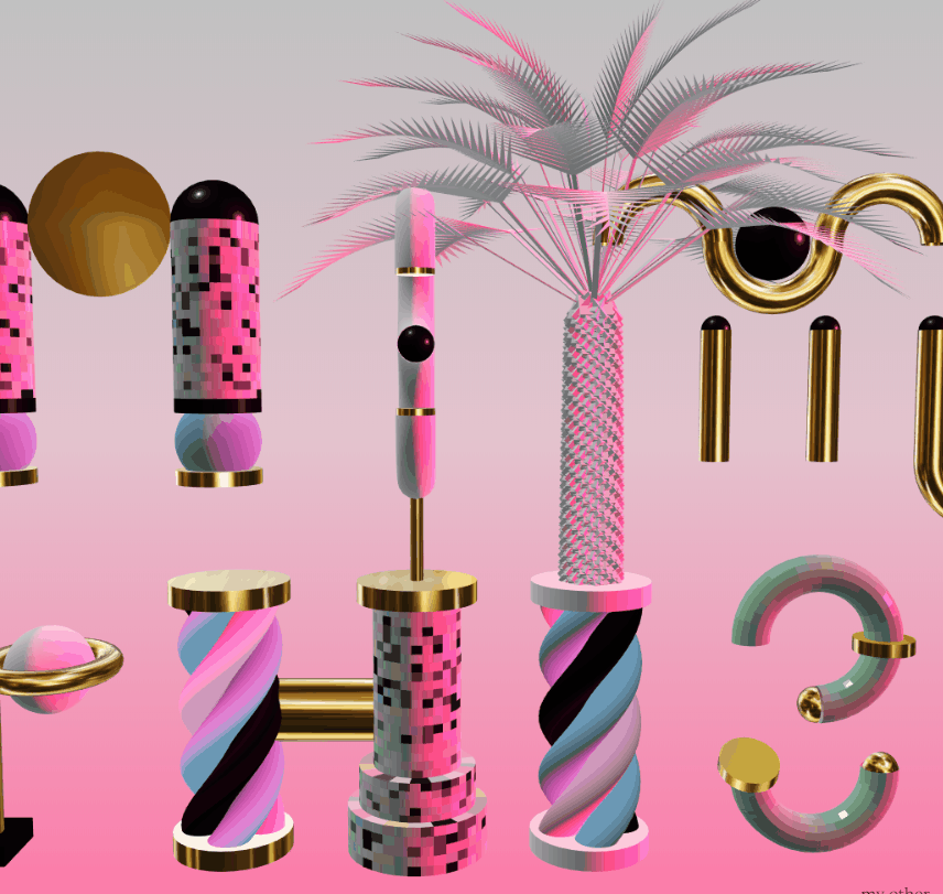 JavaScript Text Effects - 3D Kinetic Typography ✨
