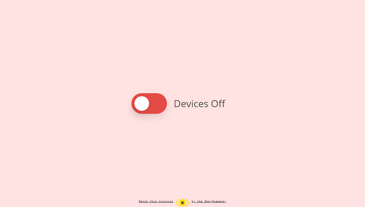 jQuery Toggle Switches - 🚦toggle Animation With CSS & State Machines!