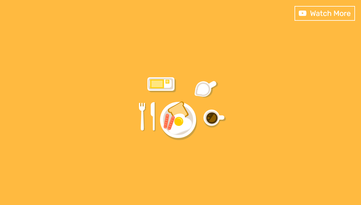 CSS Illustrations - Breakfast | Pure CSS