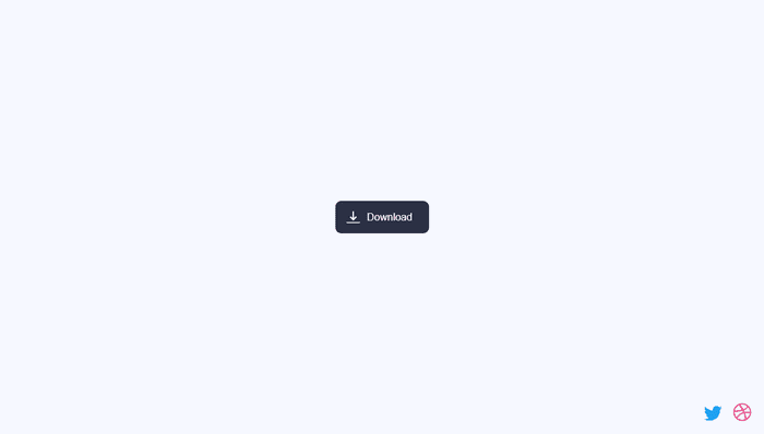 JavaScript Buttons - Bounce download button