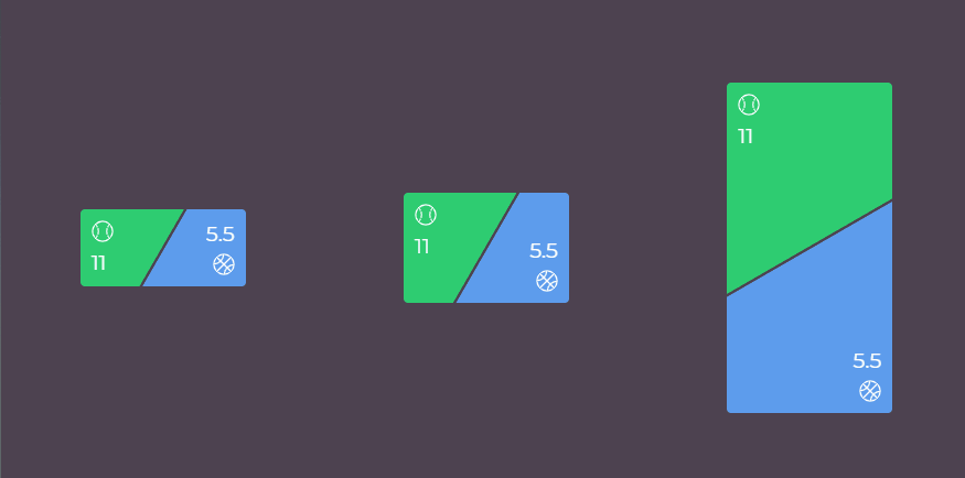 jQuery Buttons - 2 buttons in 1 POC v2