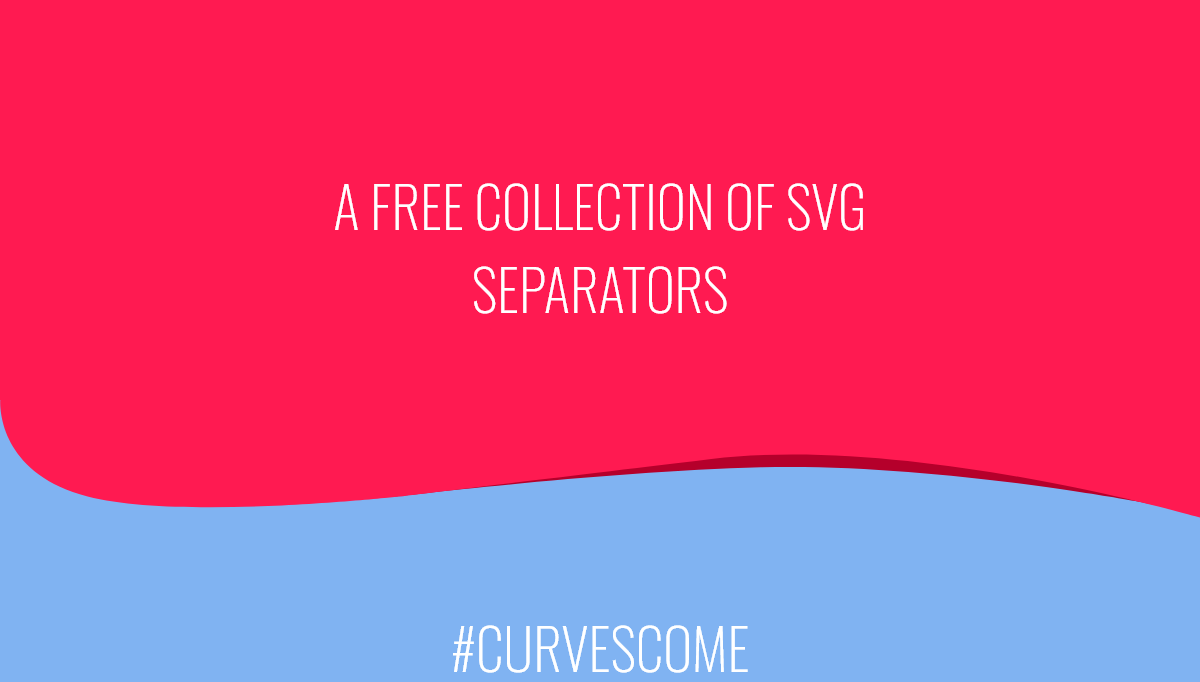 CSS Dividers - A free collection of SVG separators