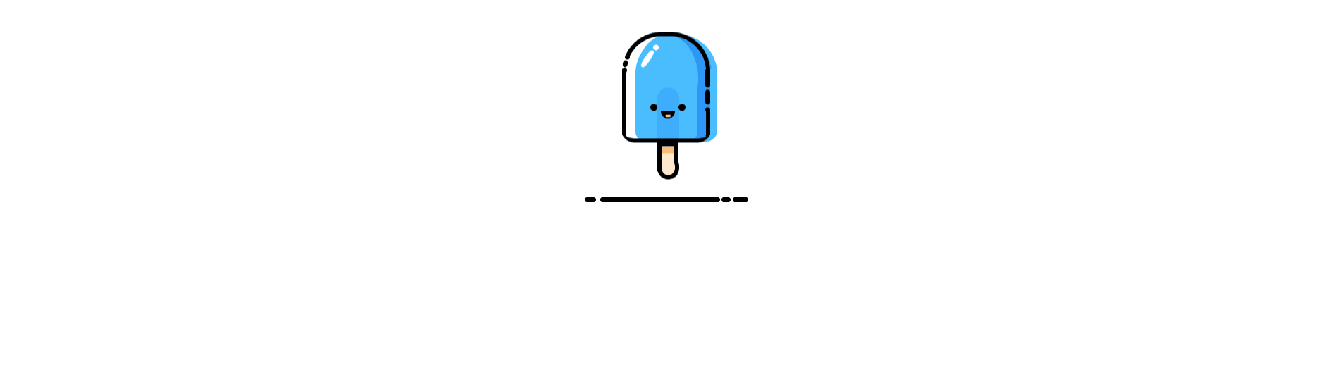 CSS Illustrations - Cute Ice CSS Illustration