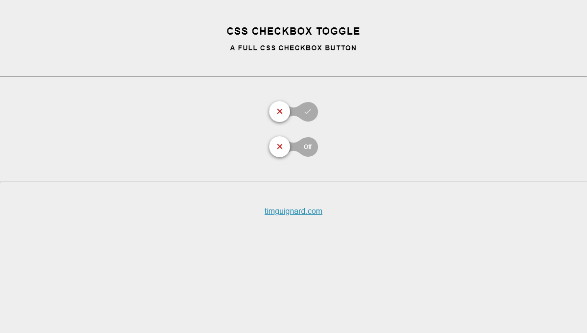 Checkboxes CSS - Full CSS checkbox