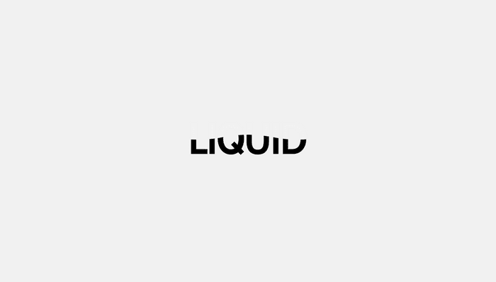 CSS Text Animations - Liquid Type