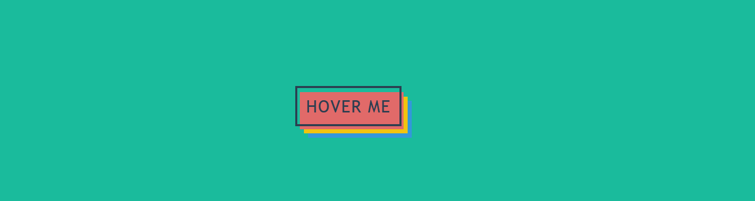 CSS Flat Buttons - Flat Layered Button