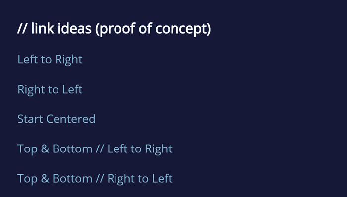 CSS Link Hover Effects - Cool CSS3 Link Ideas
