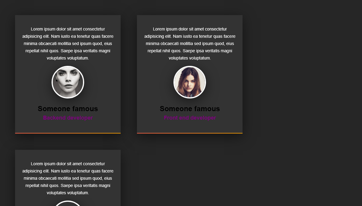 CSS Card Hover Effects - Card hover effect