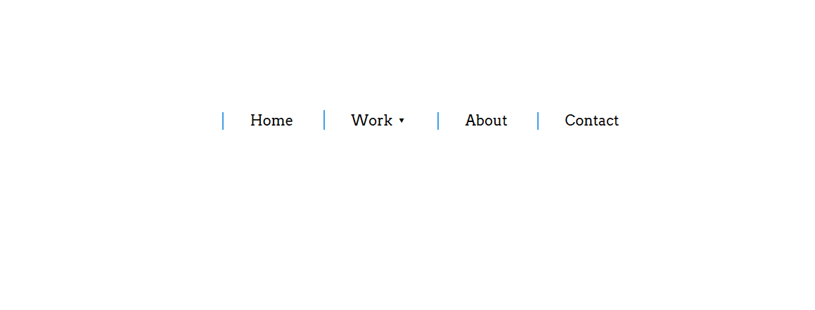 CSS Menu - Drop Down Menu