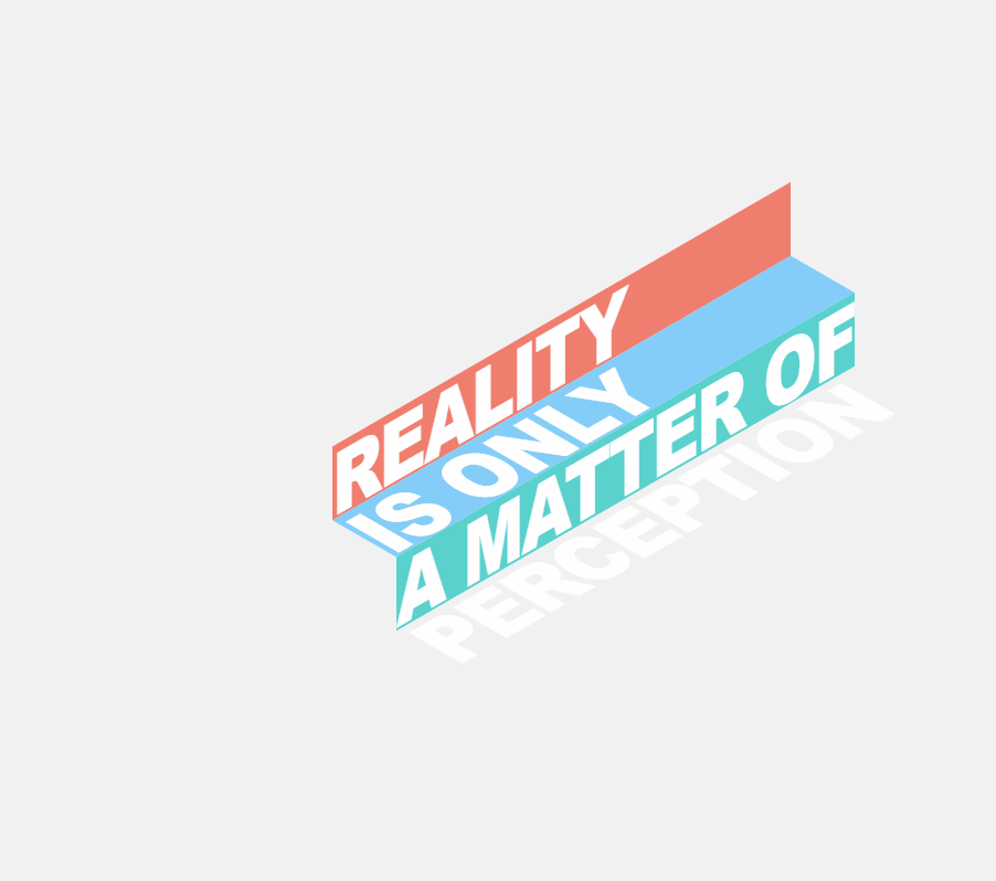 CSS Text Effects - Sliding Perspective