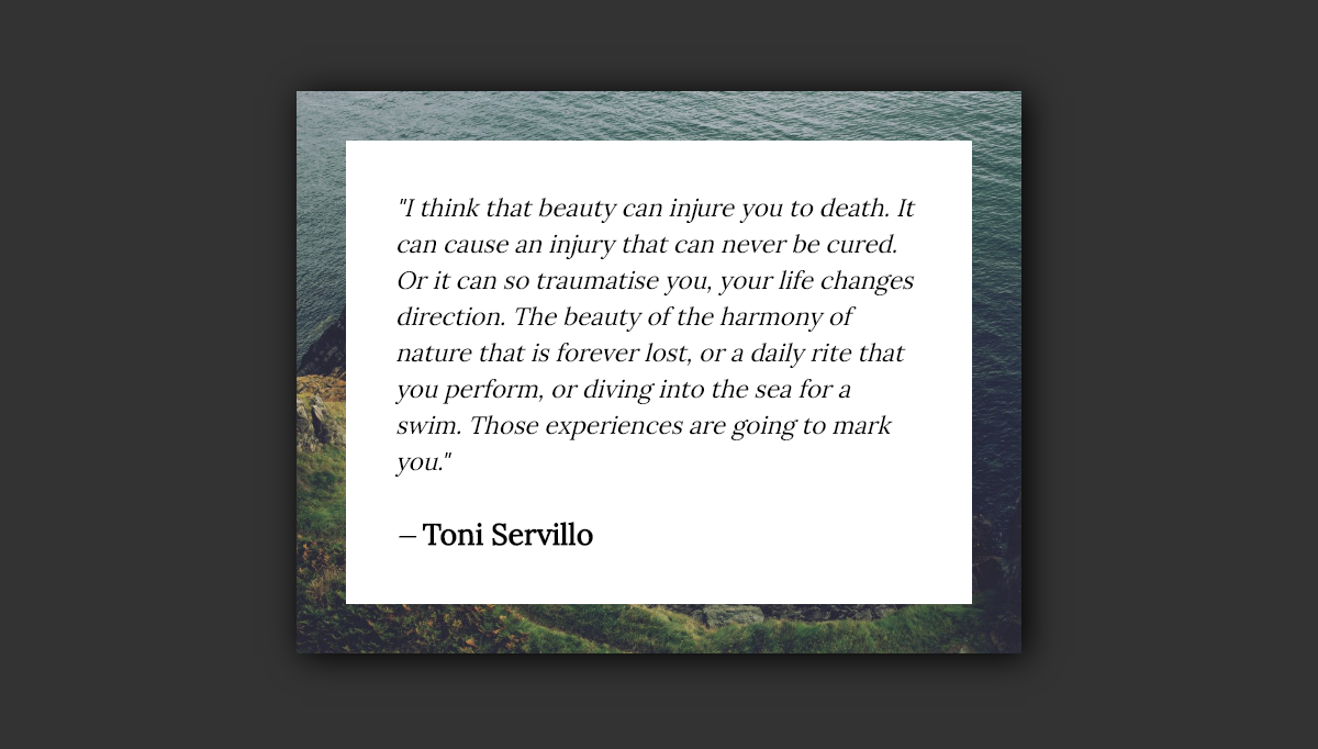 CSS Blockquotes - Continuous Image Border Quote