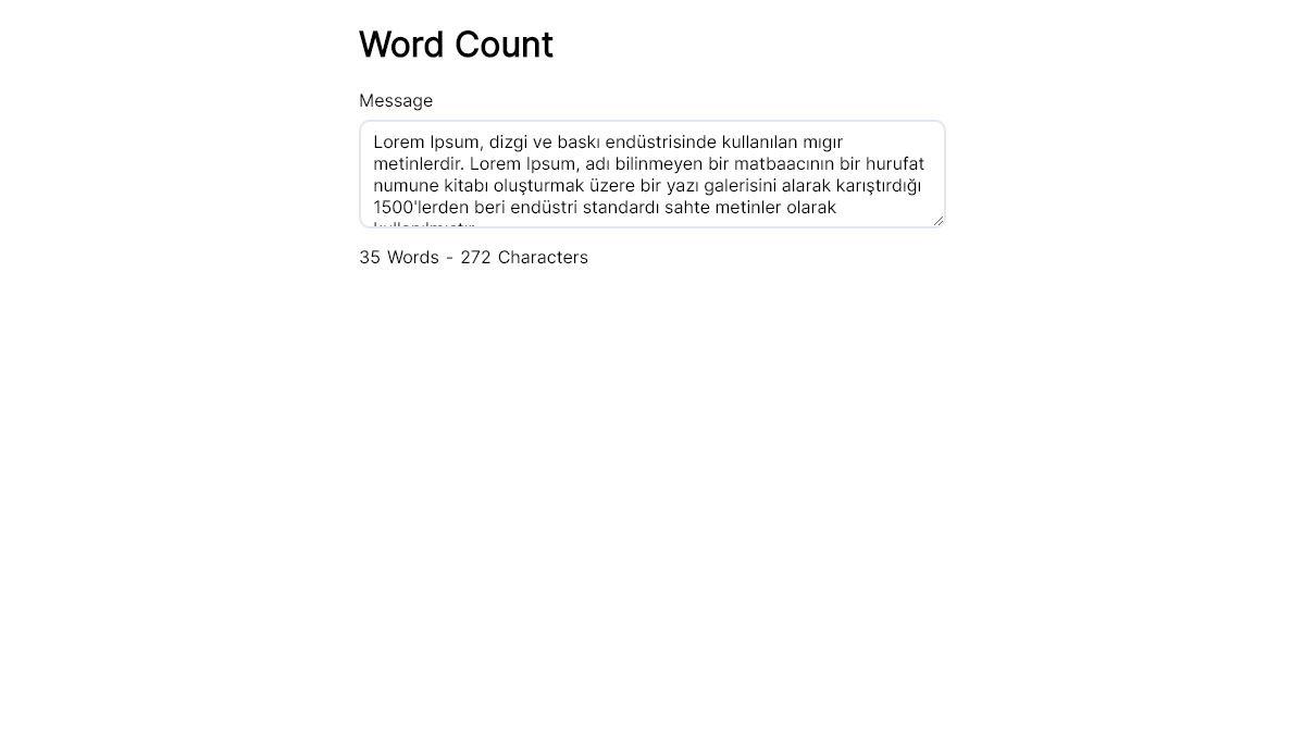 jQuery Input Text - Word Count