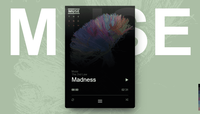 jQuery Music Players - Dark jQuery Music Player
