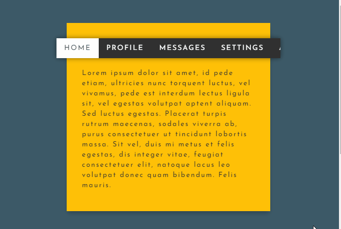 jQuery Tabs - Scroll for Tabs