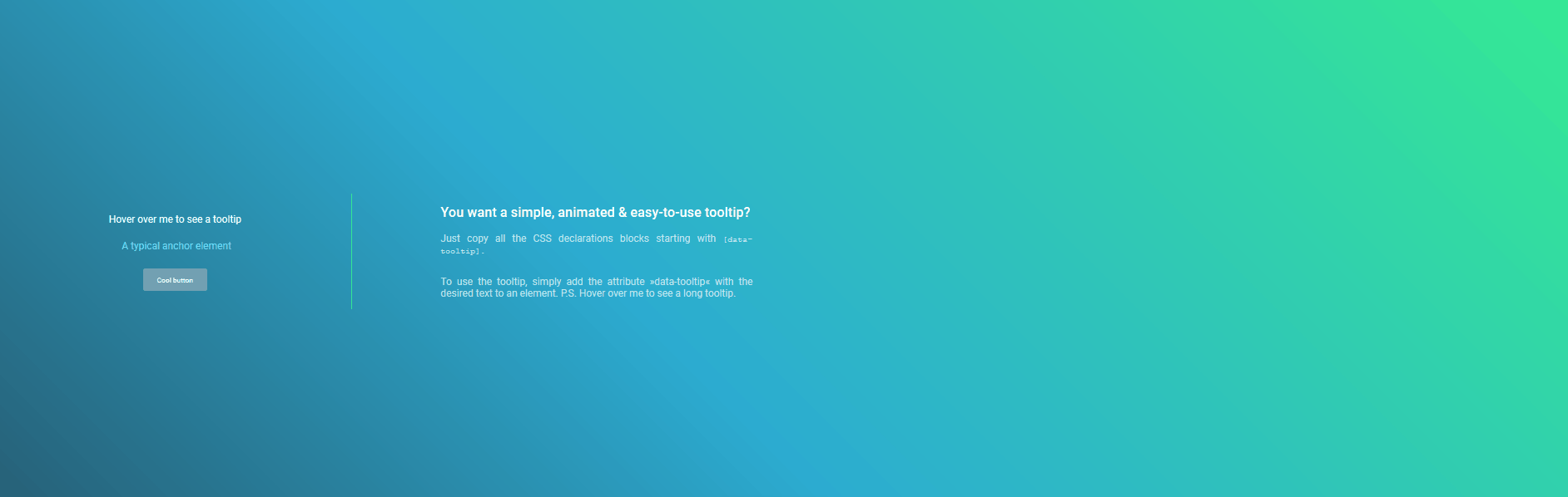 CSS Tooltips - Fancy Y Animated Tooltip CSS Only