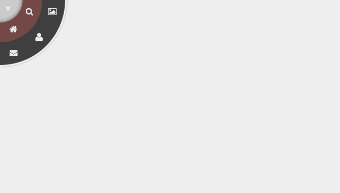 jQuery Menus - Circular layered menu
