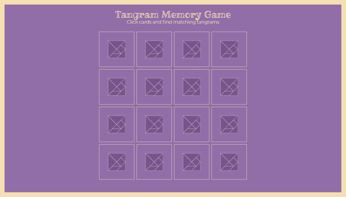 JavaScript Memory Games - Javascript Memory Game