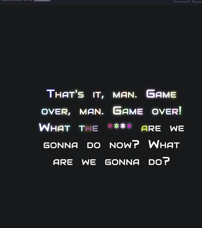 CSS Glow Text Effects - Bill 🚀👽 🌀  Paxton Tribute - Glow Text