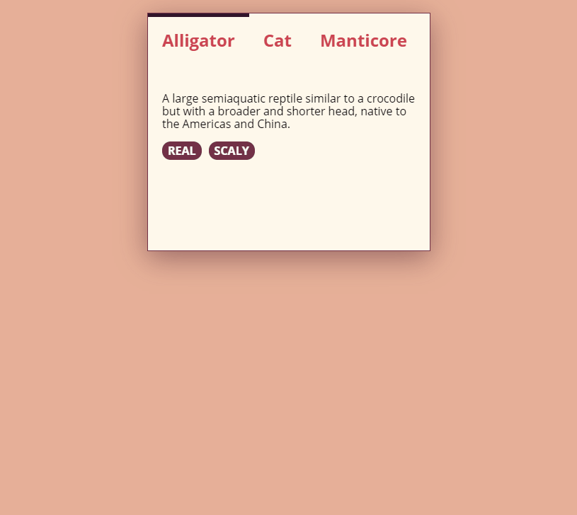 React Tabs - Animated React Tabs