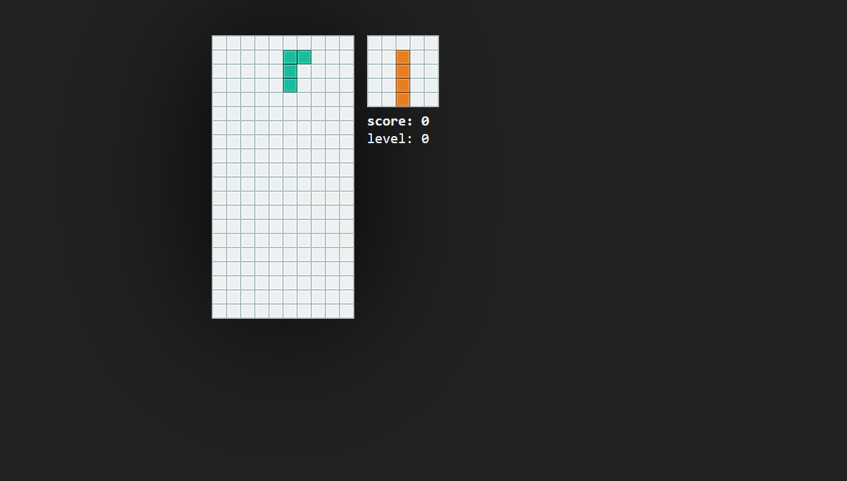 JavaScript Tetris Games - Tetris