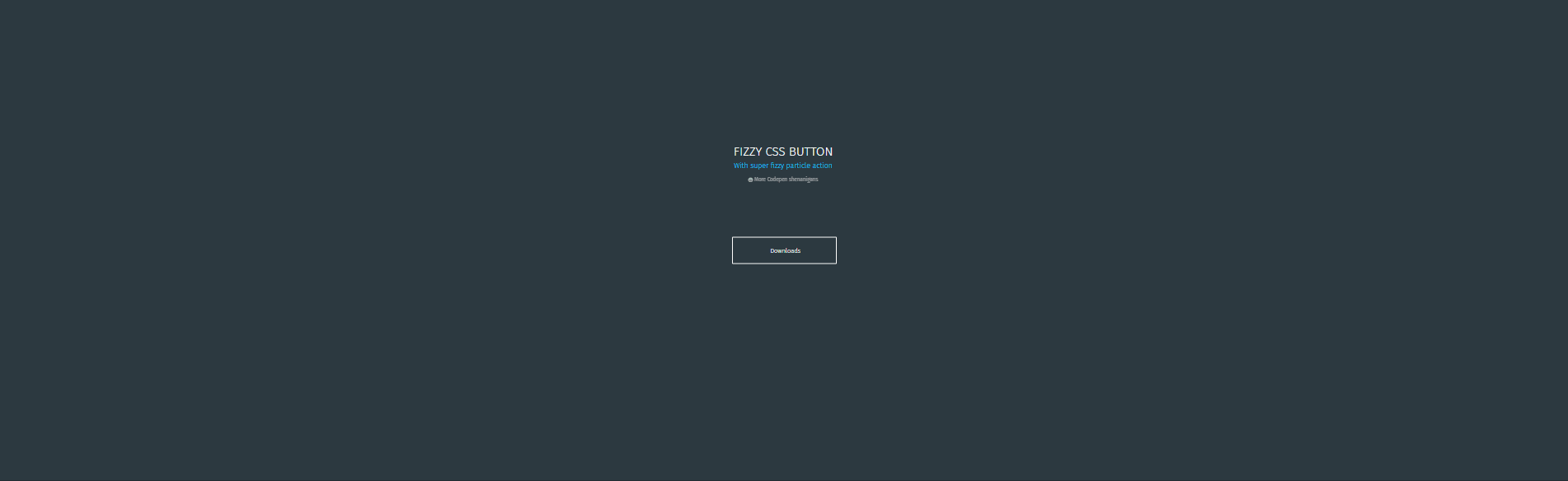 CSS Download Buttons - CSS Fizzy Button