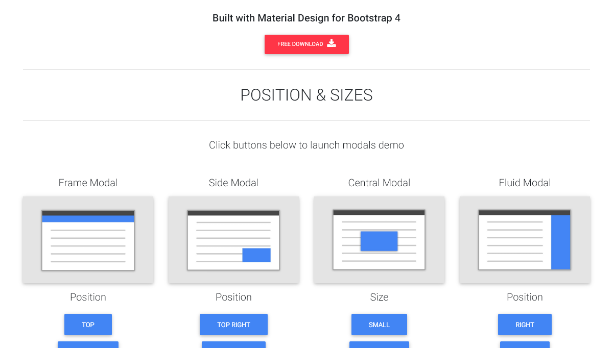 Bootstrap Modal Windows - Bootstrap Modals - Material Design & Bootstrap 4