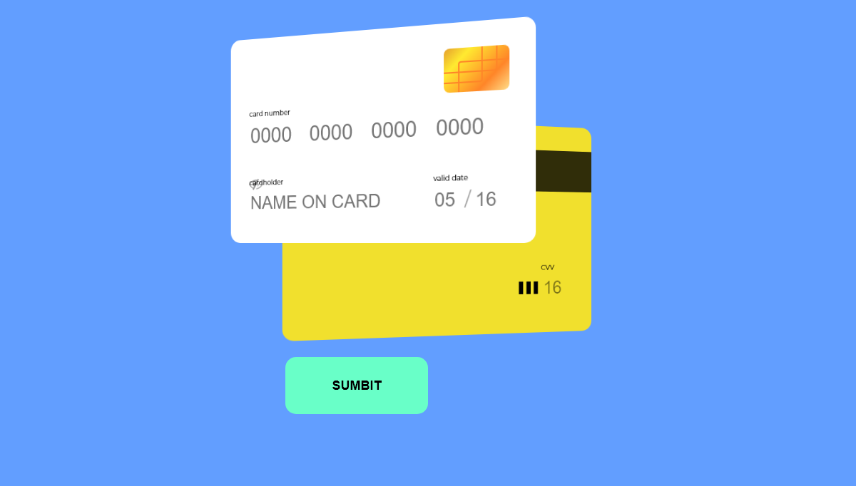 CSS Forms - Credit Card Checkout