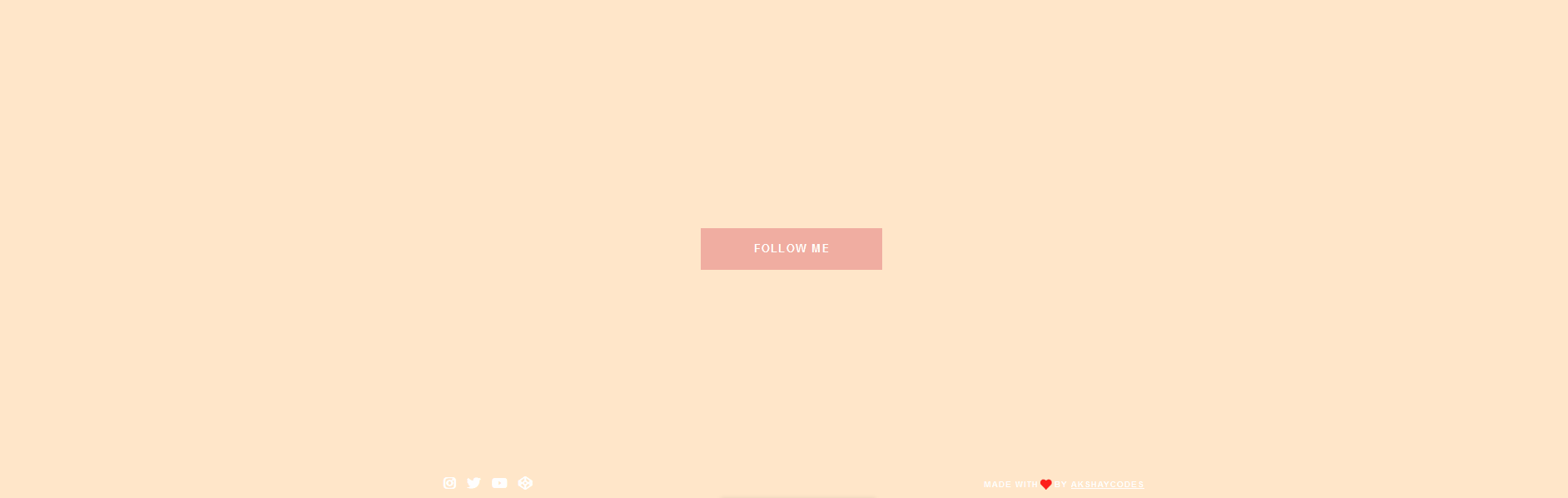 CSS Buttons - Fancy Hover Animation Follow Button