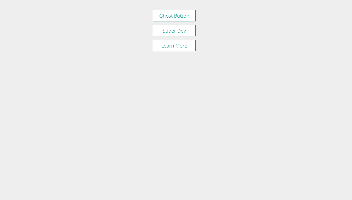 CSS Button Hover Effects - Ghost Button CSS