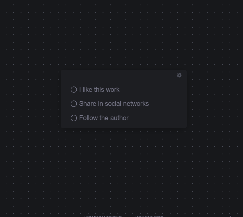 Radio Buttons CSS - Animated SVG radio buttons