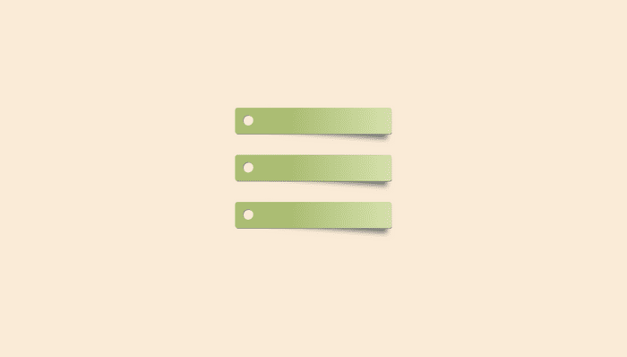 CSS Hover Effects - Lifted Paper Strips (Hover Effect)