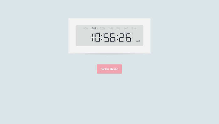 CSS Clocks - Coding Train Clock