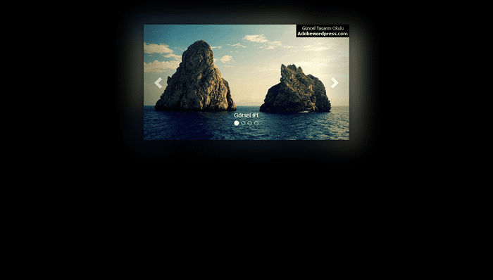 Bootstrap Carousels - Bootstrap Carousel with Ambilight