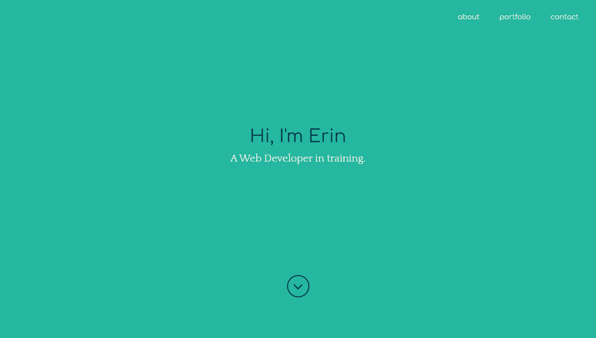 jQuery Scrolling Menus - FreeCodeCamp Portfolio Project